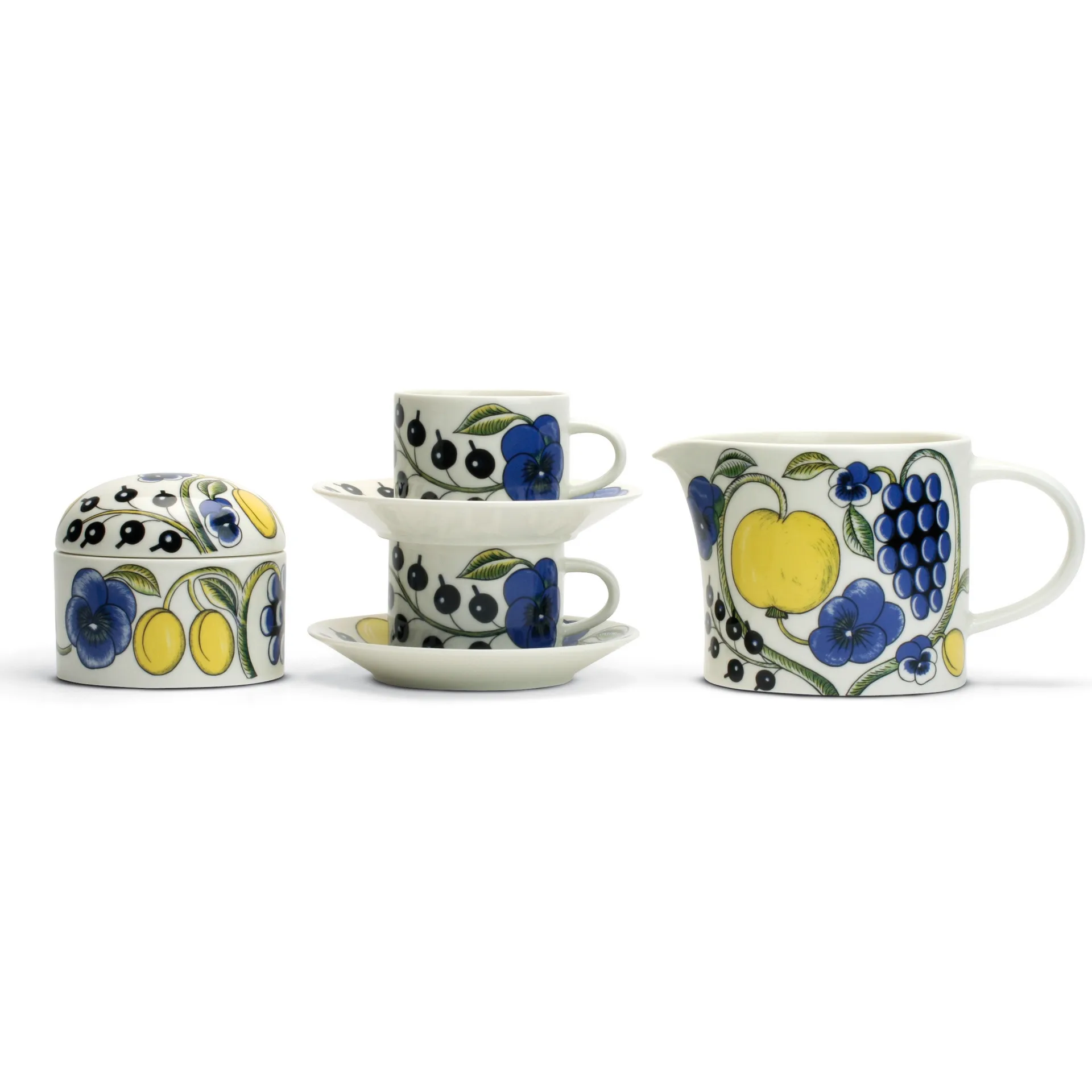Plato Ø16,5 cm para taza de té 28 cl Paratiisi, azul Arabia