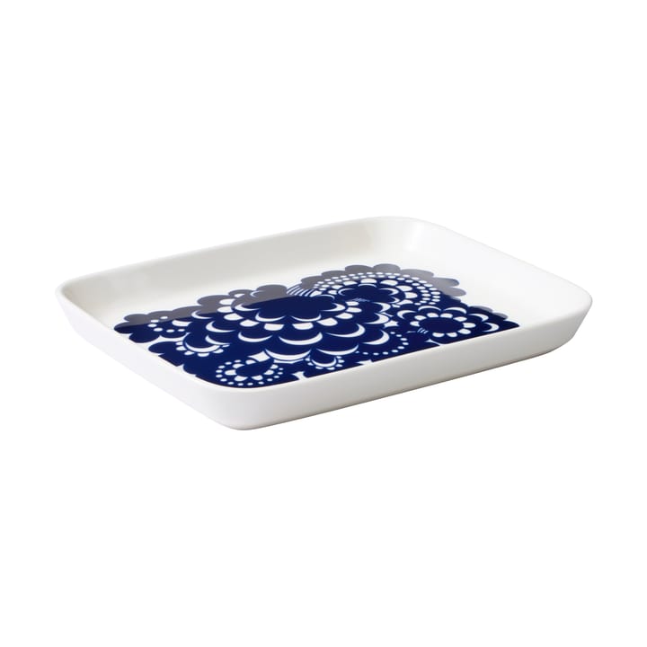 Plato Esteri 15x19 cm - Azul-blanco - Arabia