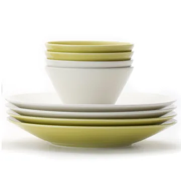 Plato llano Koko blanco - Ø 23 cm - Arabia