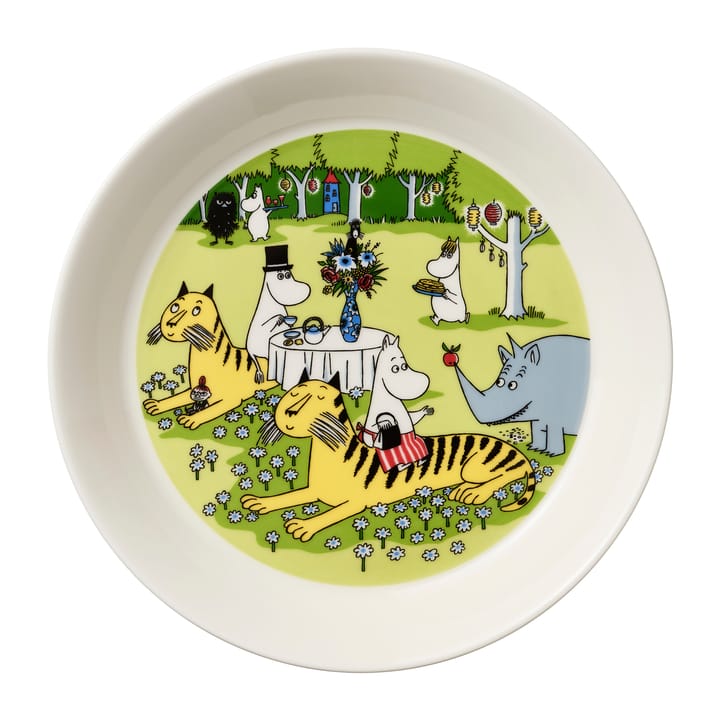 Plato Moomin 2023 Garden party - Ø19 cm - Arabia