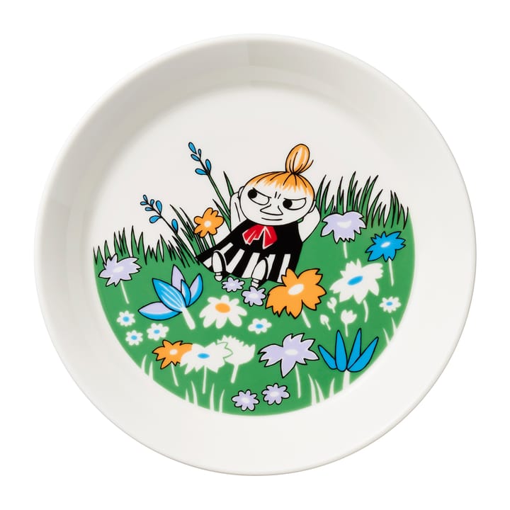 Plato Moomin Little My and meadow - blanco-multi - Arabia