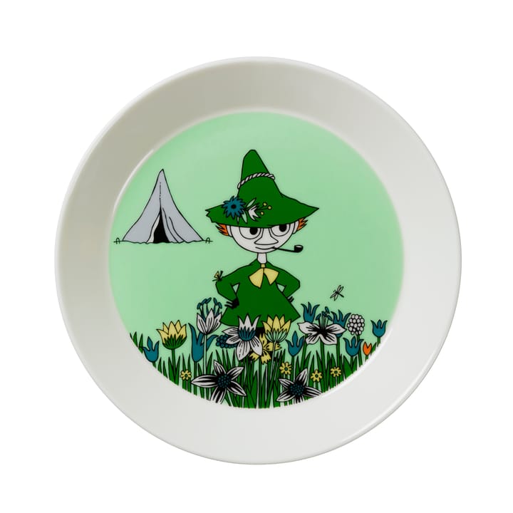 Plato Mumin, Snufkin - verde - Arabia