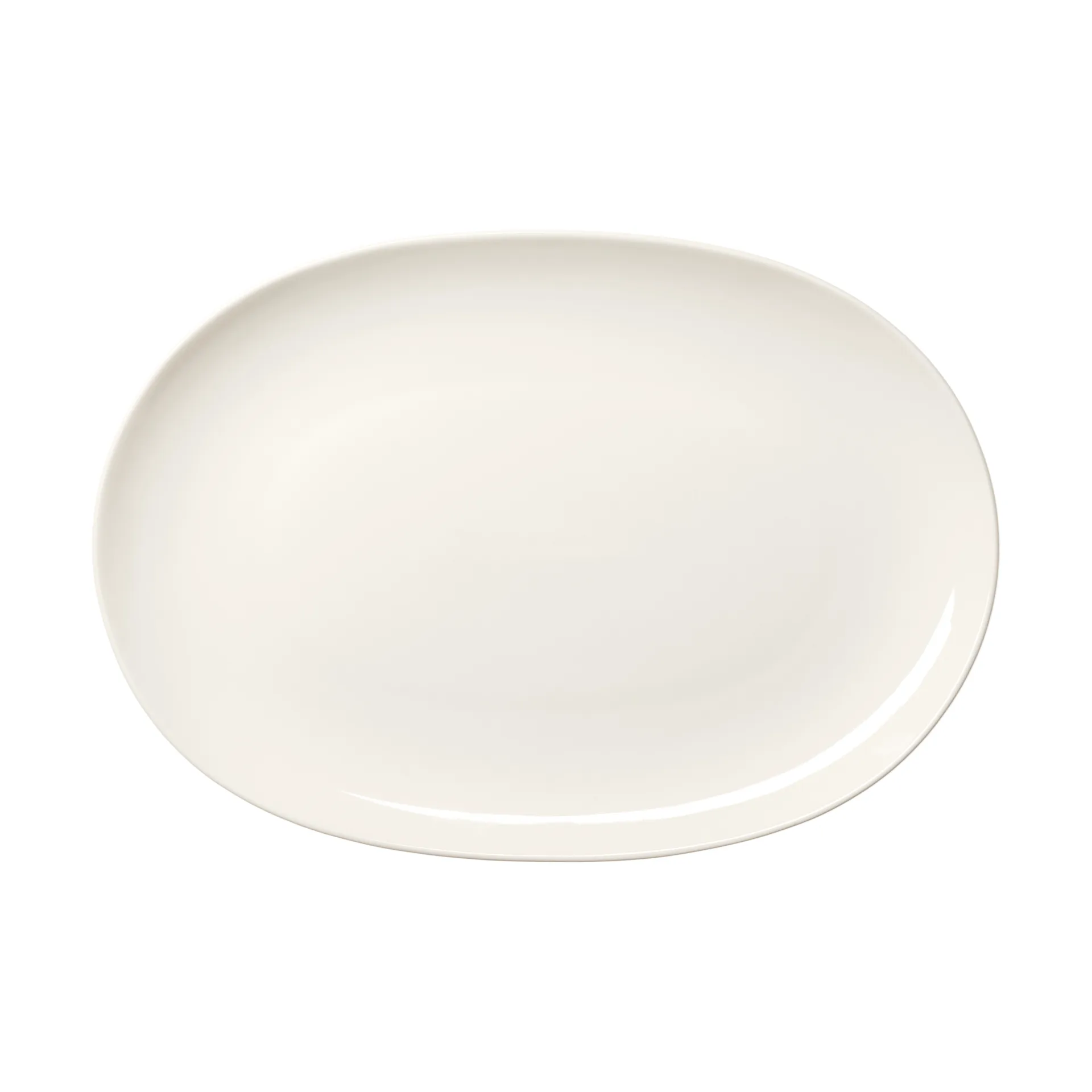 Plato oval 24h, Blanco, 22x32 cm Arabia