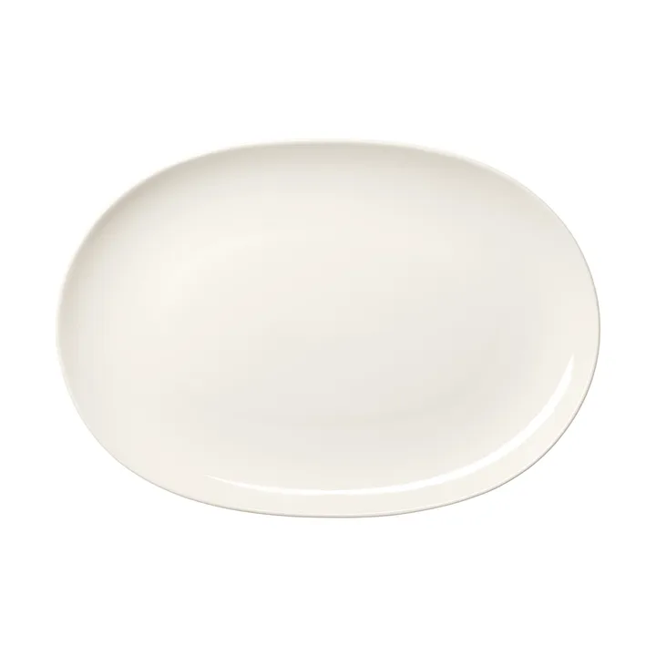 Plato oval 24h - Blanco, 22x32 cm - Arabia