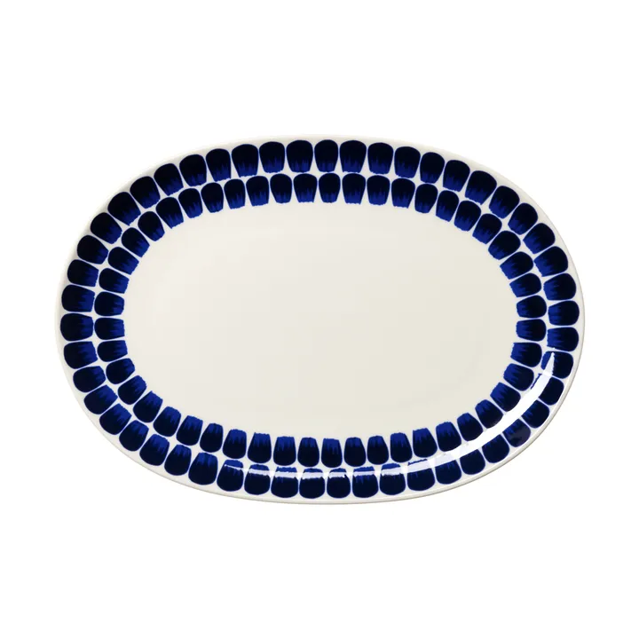 Plato oval 24h Tuokio - Azul cobalto, 22x32 cm - Arabia