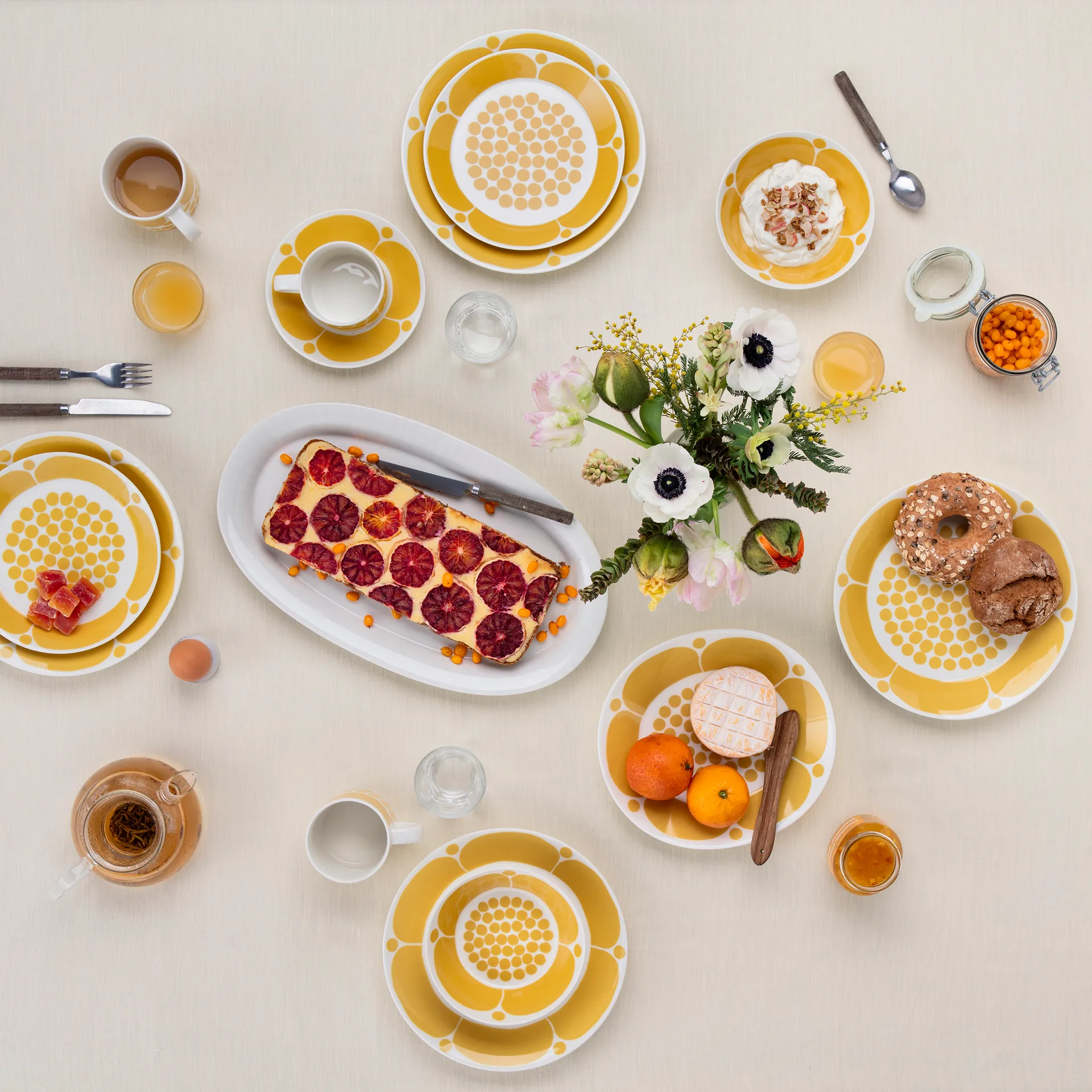 Plato Sunnuntai, Amarillo, Ø26 cm Arabia