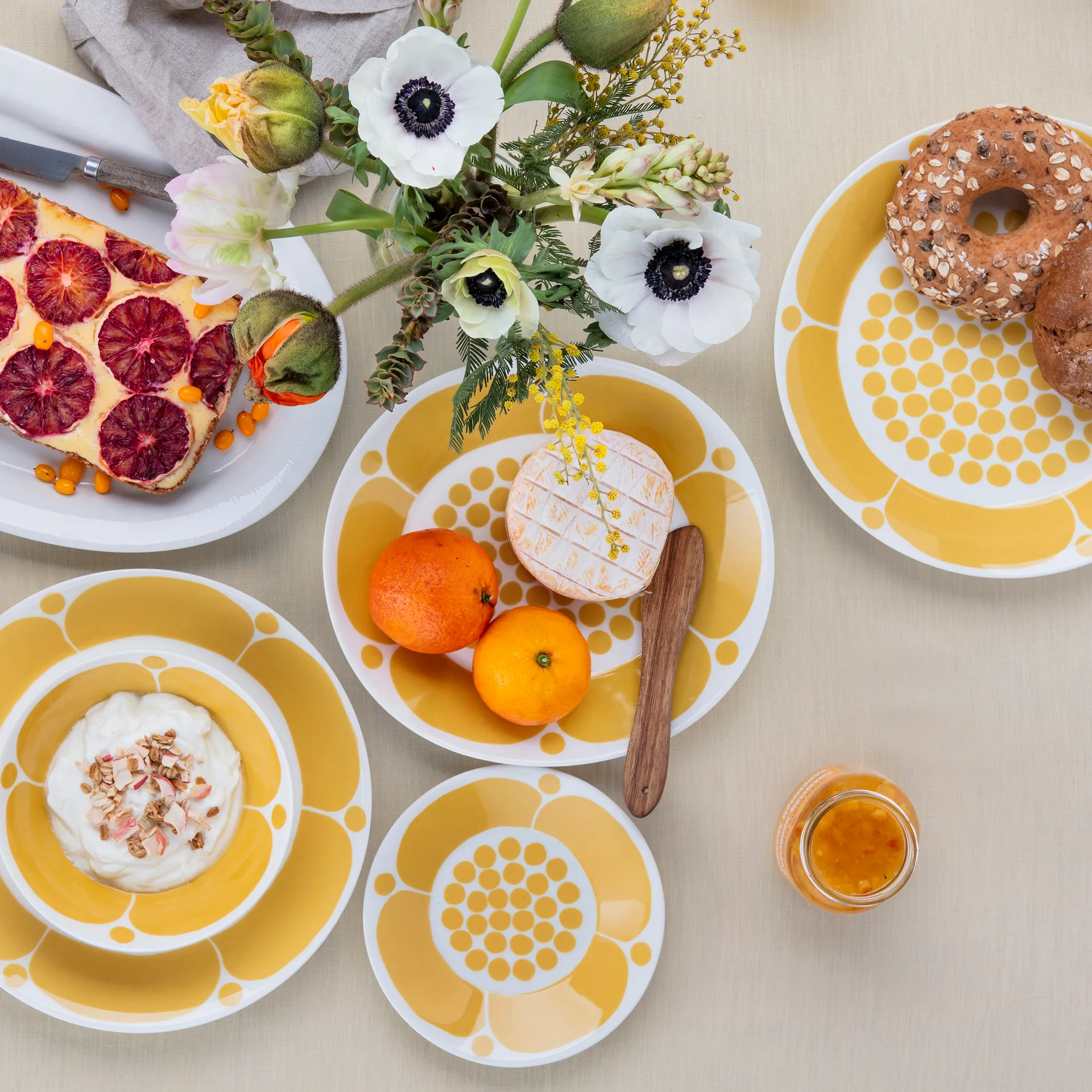 Plato Sunnuntai, Amarillo, Ø26 cm Arabia