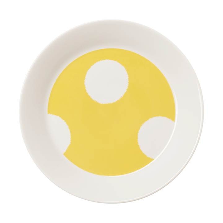 Plato Vuokko Ø22 cm - Amarillo craquelado - Arabia