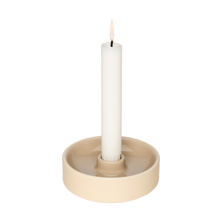 Portavelas Kirnu Ø11x3,5 cm, Beige Arabia