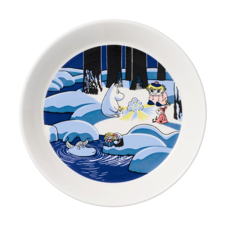 Set de platos Moomin Snow lantern & Moomin’s Day 2018 - Ø19 cm - Arabia