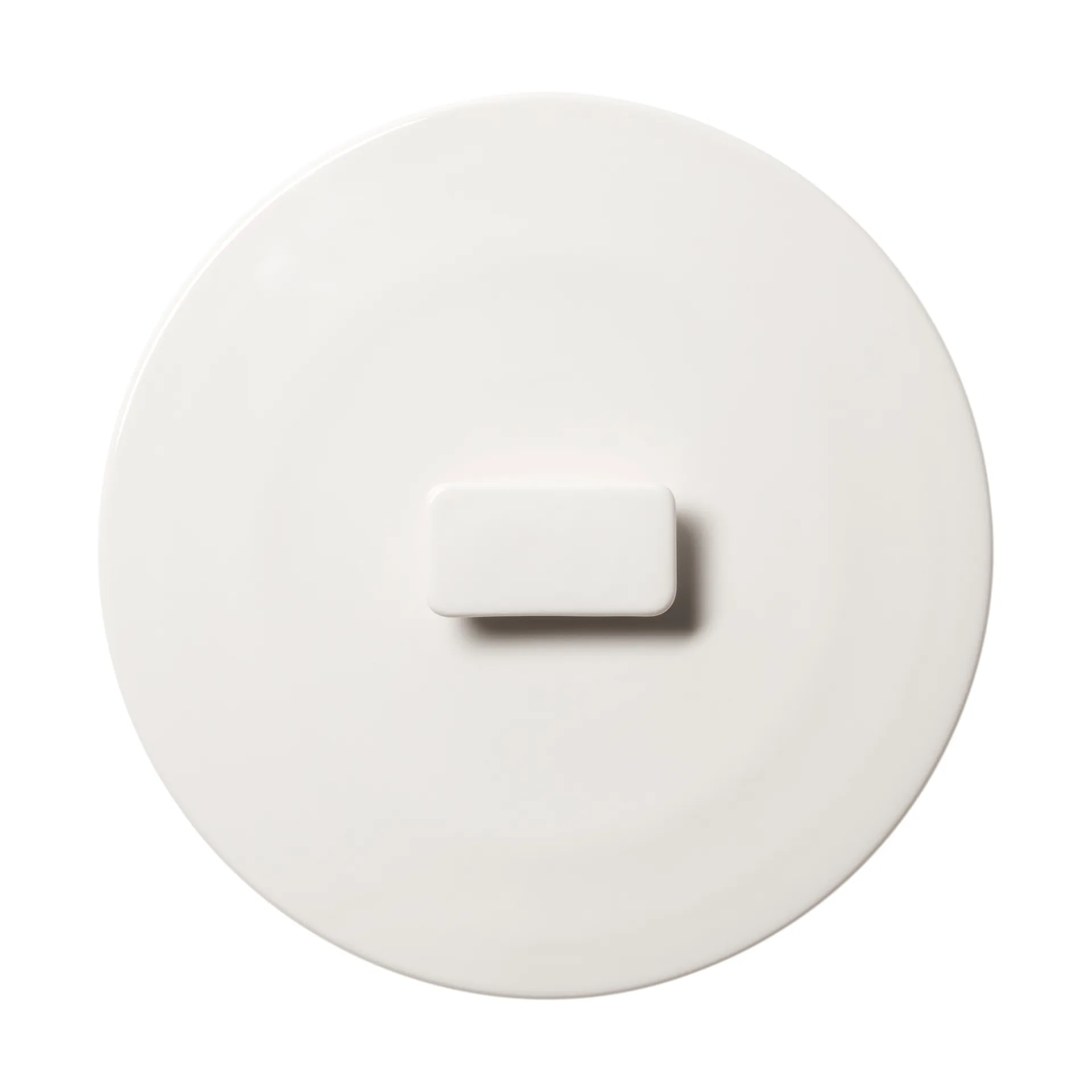 Tapa para fuente para horno, Blanco, redondo, 2 L Arabia