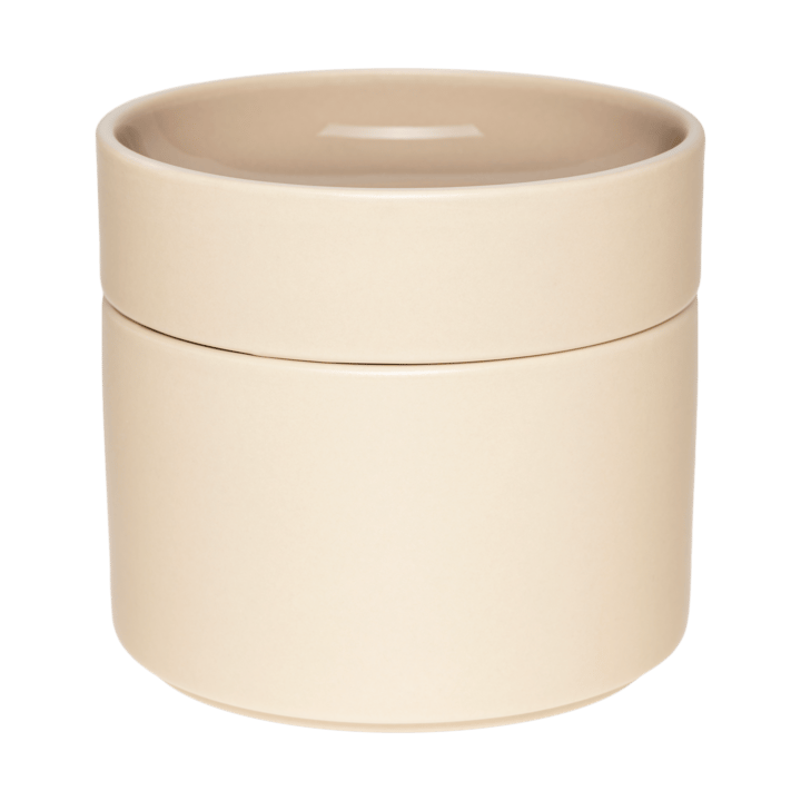 Tarro decorativo Kirnu Ø11x10 cm - Beige - Arabia