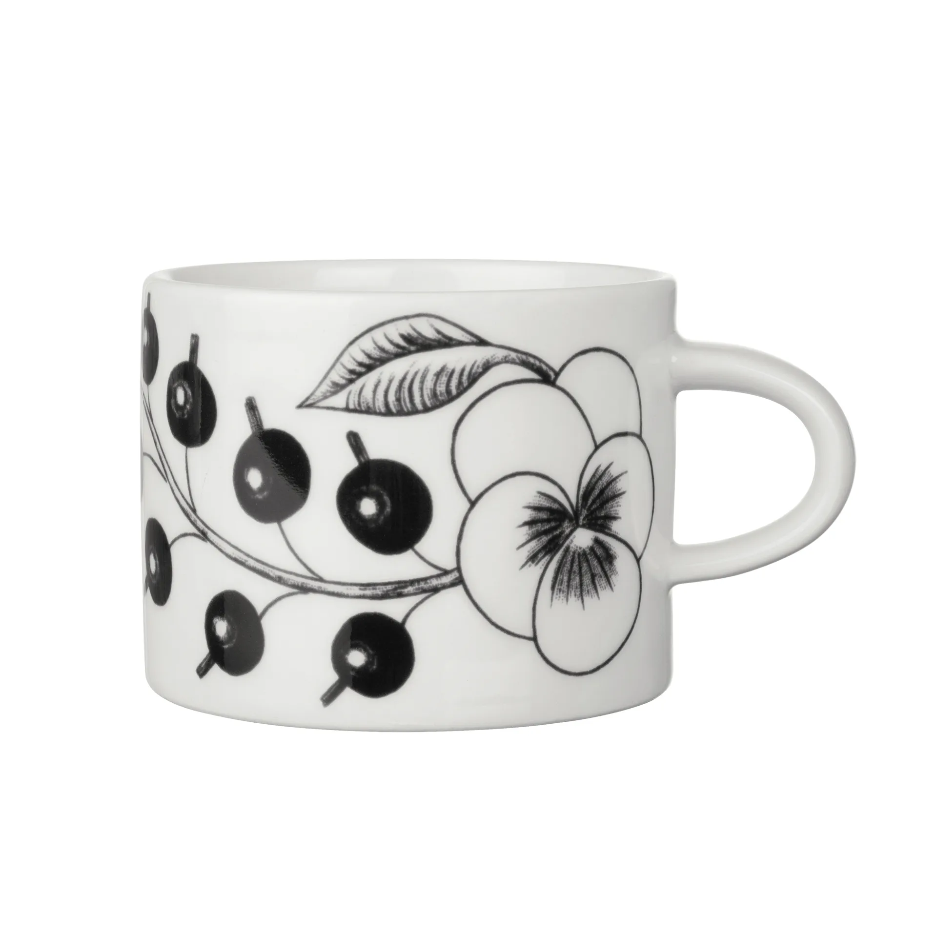 Taza de café Paratiisi 18 cl, negro Arabia
