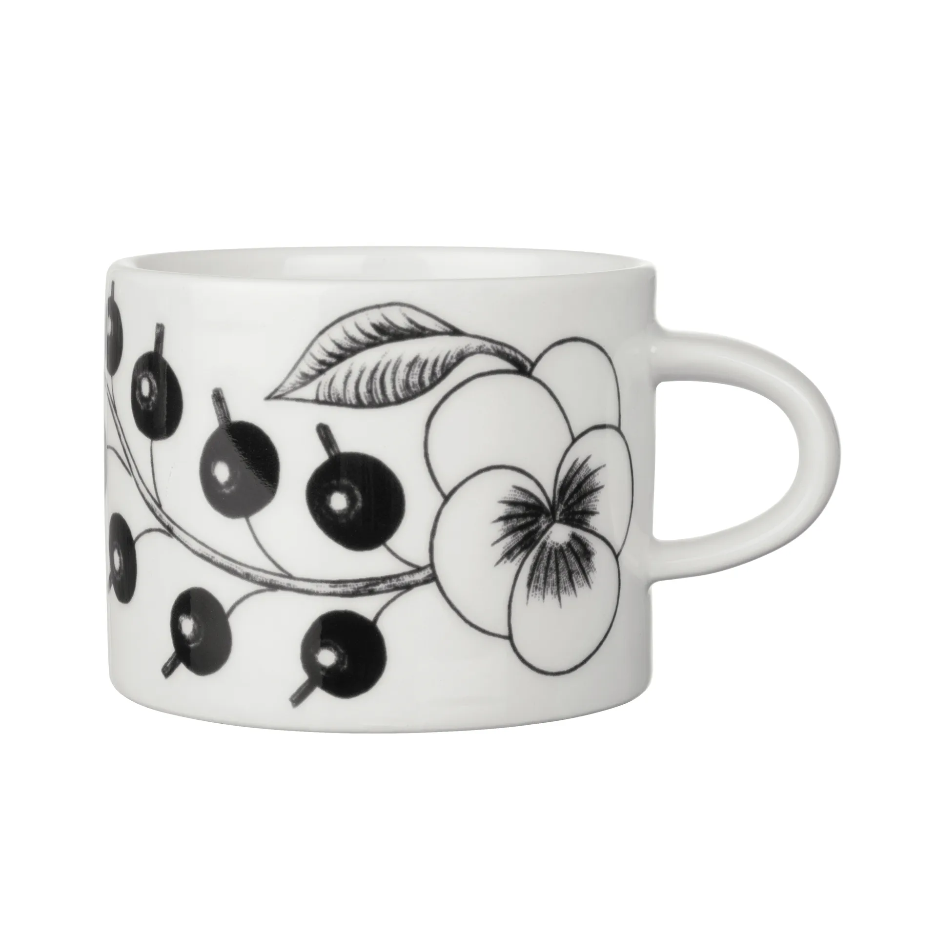 Taza de té Paratiisi 28 cl, negro Arabia