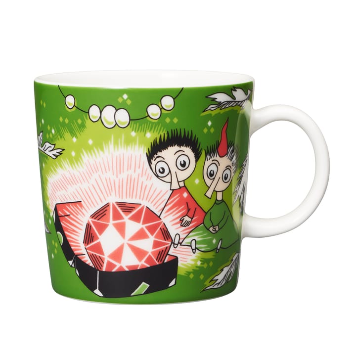 Taza Moomin Thingumy & Bob King's Ruby - verde - Arabia