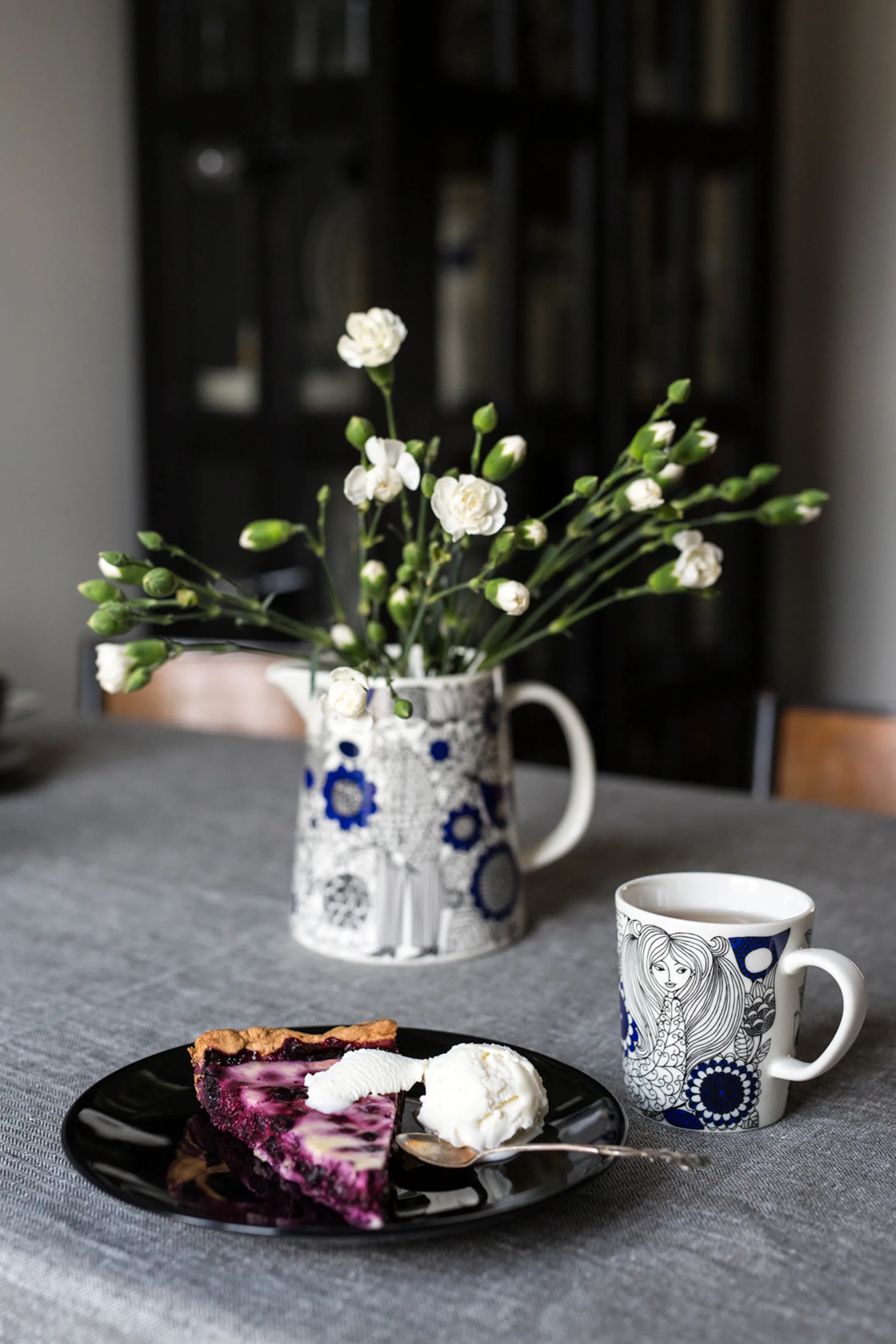 Taza Pastoraali 30 cl, azul Arabia