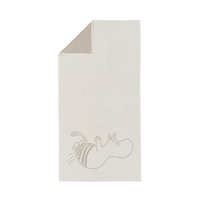 Toalla de baño Mumin 70x140 cm - Troll Mumin blanco - Arabia