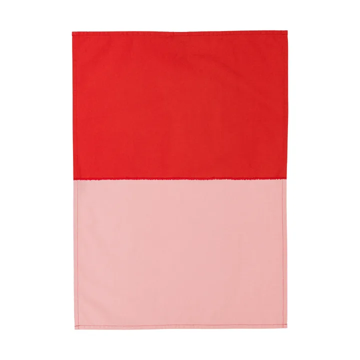 Toalla de cocina Vuokko - Rosa-rojo, 50x70 cm - Arabia