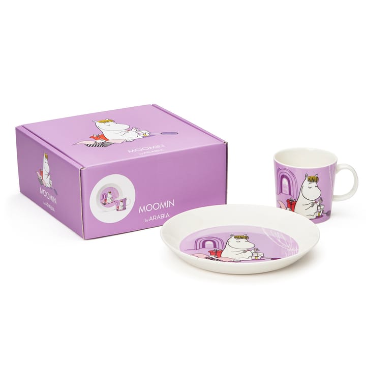 Vajilla infantil Mumin - Snorkmaiden morado - Arabia