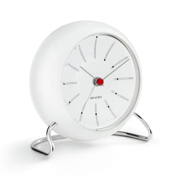 Despertador AJ Bankers - blanco - Arne Jacobsen Clocks