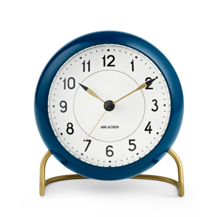 Despertador AJ Station, azul marino, azul marino Arne Jacobsen Clocks