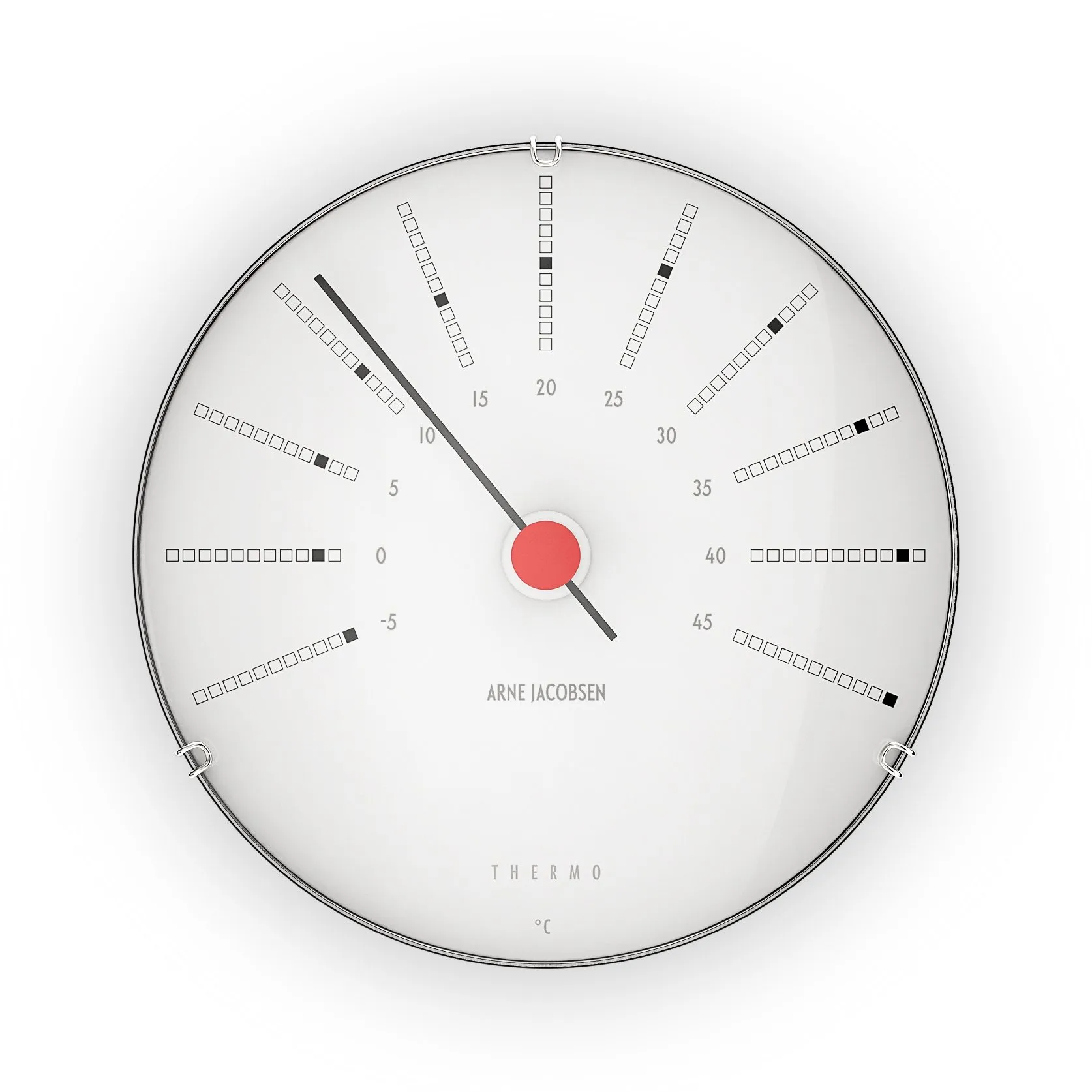 Estación metereológica Arne Jacobsen, termómetro Arne Jacobsen Clocks