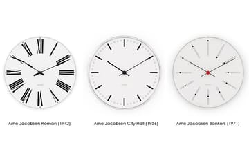 Reloj AJ City Hall - Ø 16 cm - Arne Jacobsen Clocks