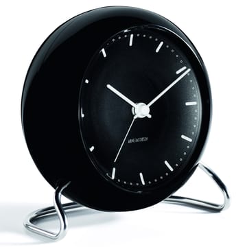 Reloj de mesa AJ City Hall - negro - Arne Jacobsen Clocks