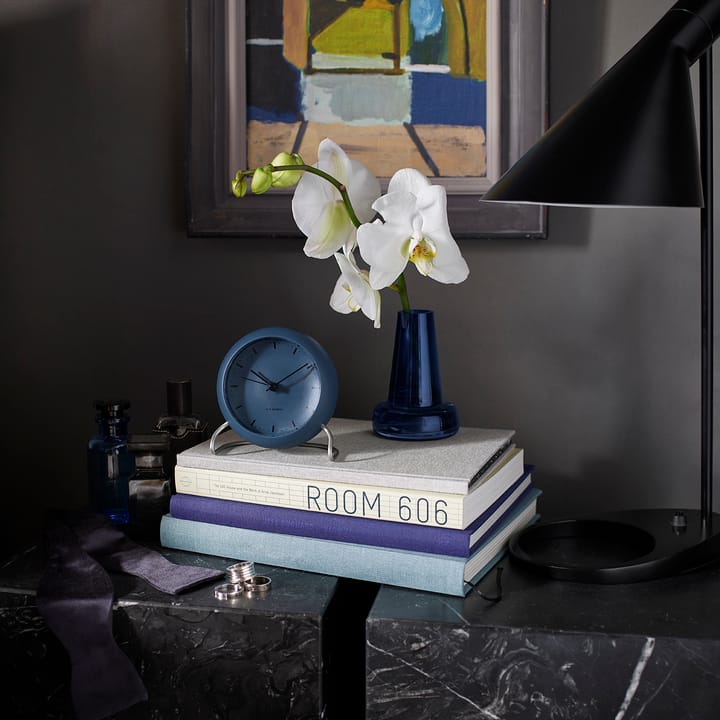 Reloj de mesa AJ City Hall, Stone blue Arne Jacobsen Clocks