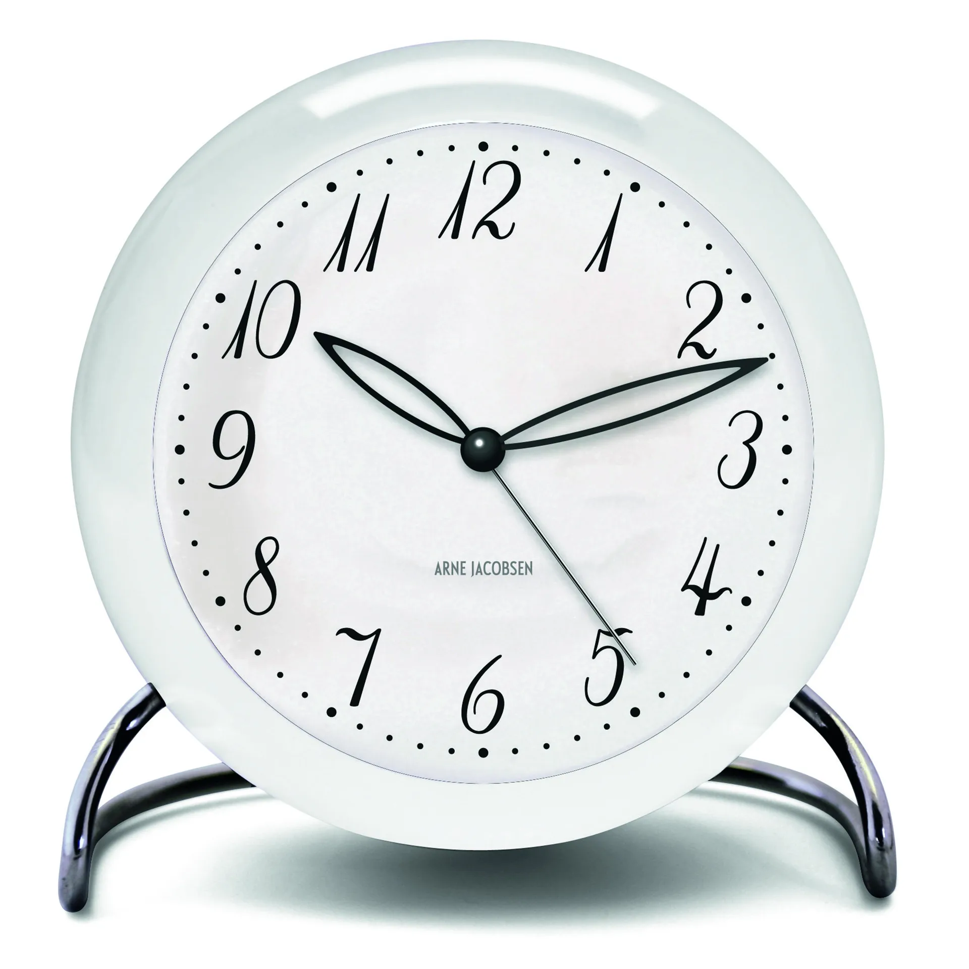 Reloj de mesa AJ LK, blanco Arne Jacobsen Clocks