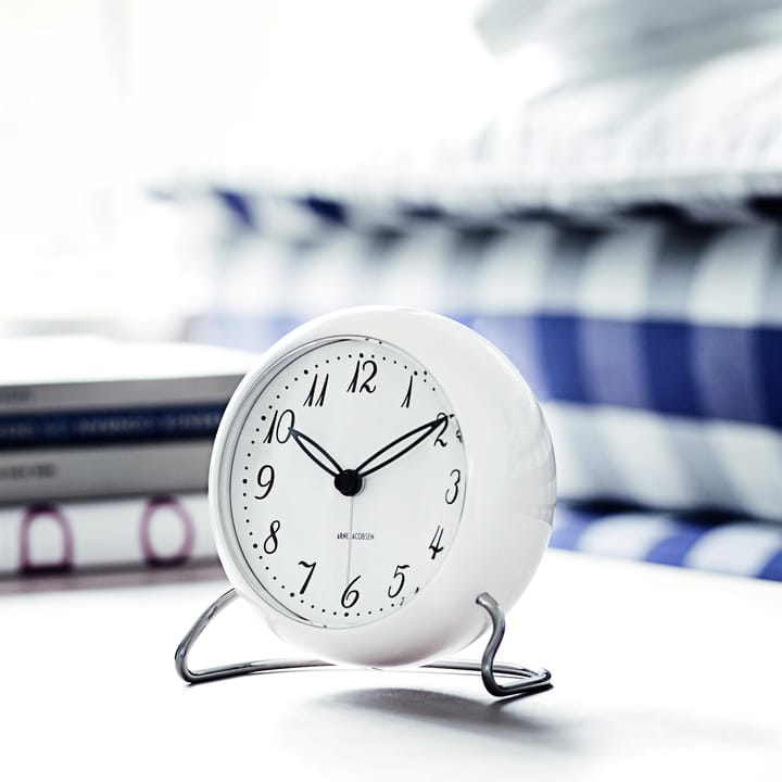 Reloj de mesa AJ LK, blanco Arne Jacobsen Clocks