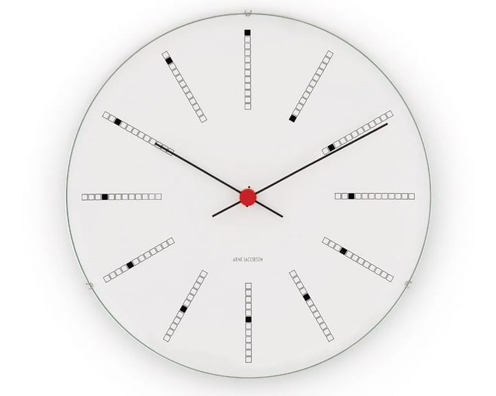 Reloj de pared AJ Bankers - Ø 21 cm - Arne Jacobsen Clocks