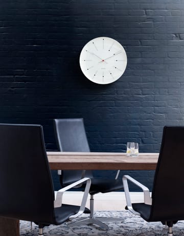 Reloj de pared AJ Bankers - Ø 29 cm - Arne Jacobsen Clocks