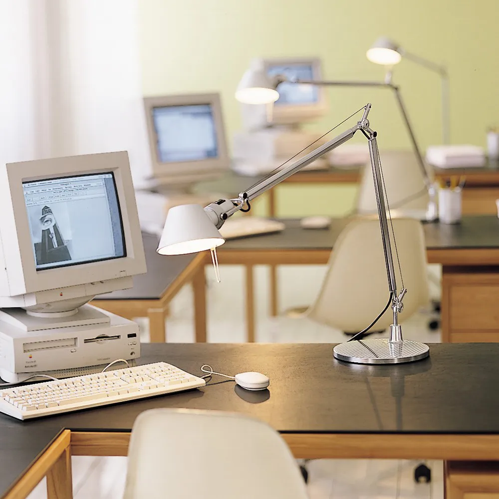 Base Tolomeo Mini Table - Aluminium,  Artemide