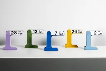 Calendario perpetuo Timor - Azul claro - Artemide