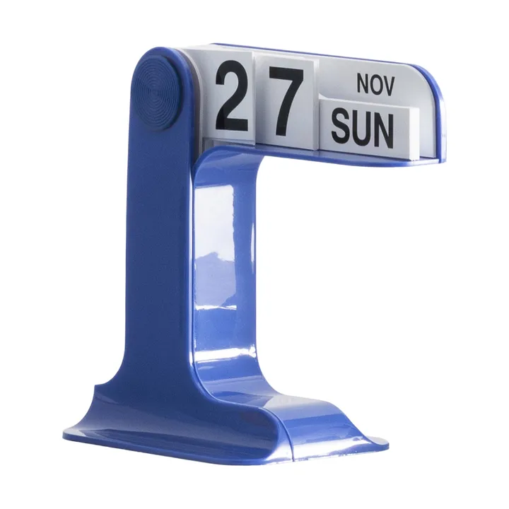 Calendario perpetuo Timor - Azul Klein - Artemide