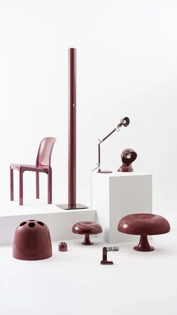 Calendario perpetuo Timor - Rojo rubí - Artemide