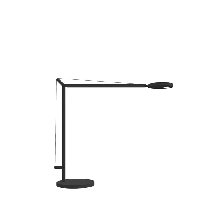 Demetra lámpara de mesa, negro brillante Artemide