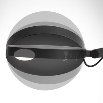 Demetra lámpara de mesa - negro brillante - Artemide