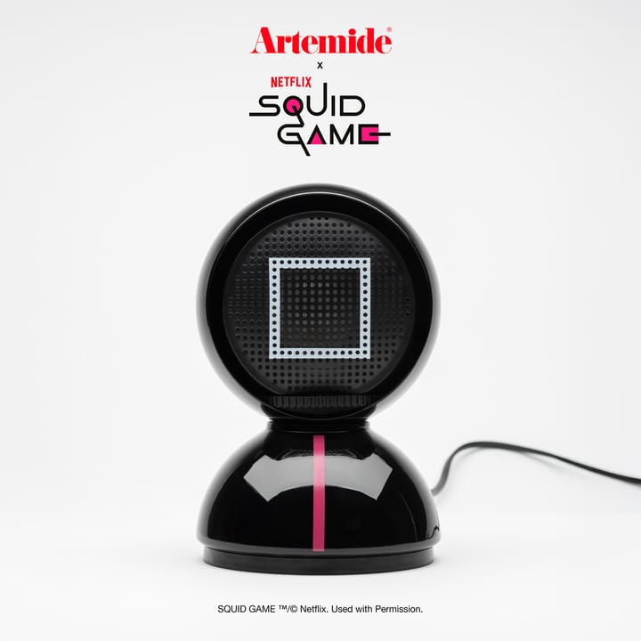 Eclisse x Squid Game Lámpara de mesa Special Edition, Guard black Artemide