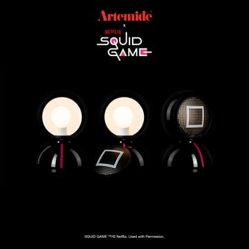 Eclisse x Squid Game Lámpara de mesa Special Edition - Guard black - Artemide