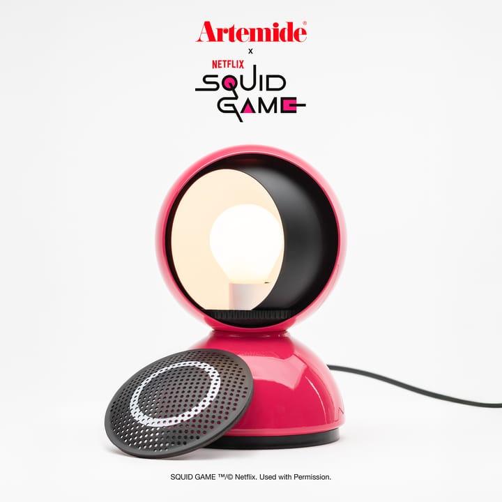 Eclisse x Squid Game Lámpara de mesa Special Edition, Guard pink Artemide