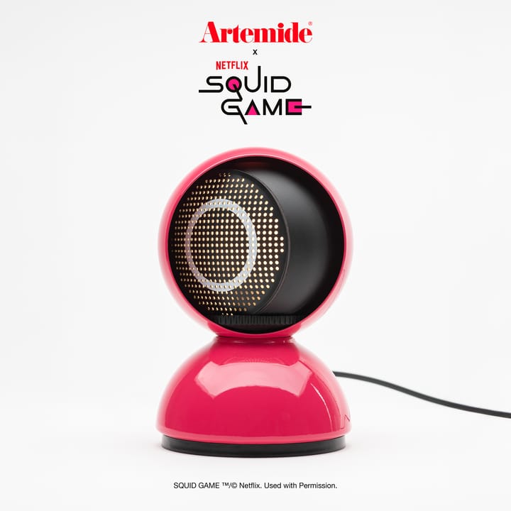 Eclisse x Squid Game Lámpara de mesa Special Edition, Guard pink Artemide