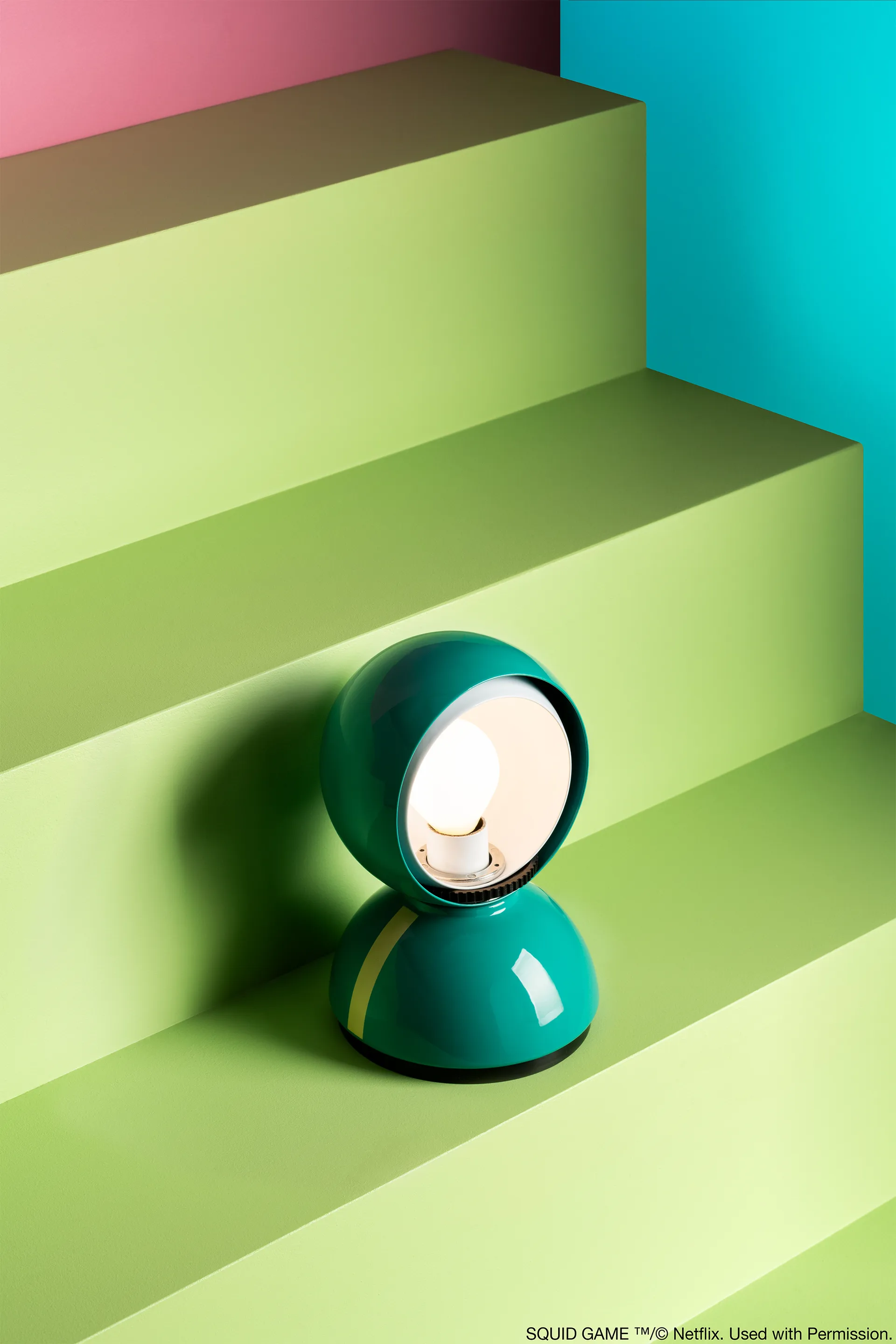 Eclisse x Squid Game Lámpara de mesa Special Edition, Player Artemide