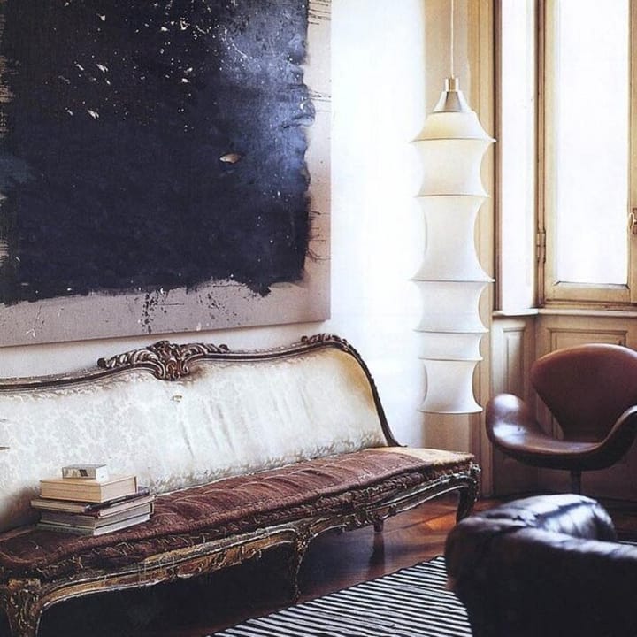 Falkland colgante, 165, blanco Artemide
