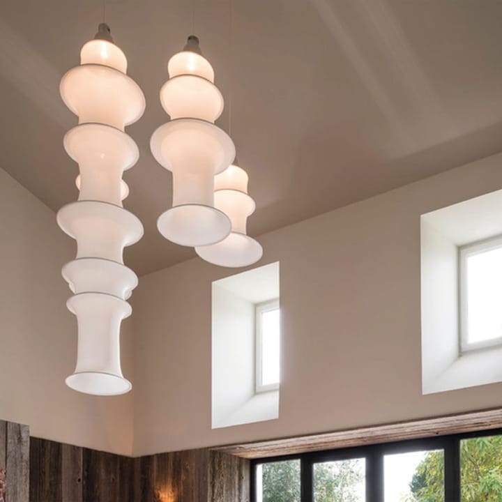 Falkland colgante, 85, blanco Artemide