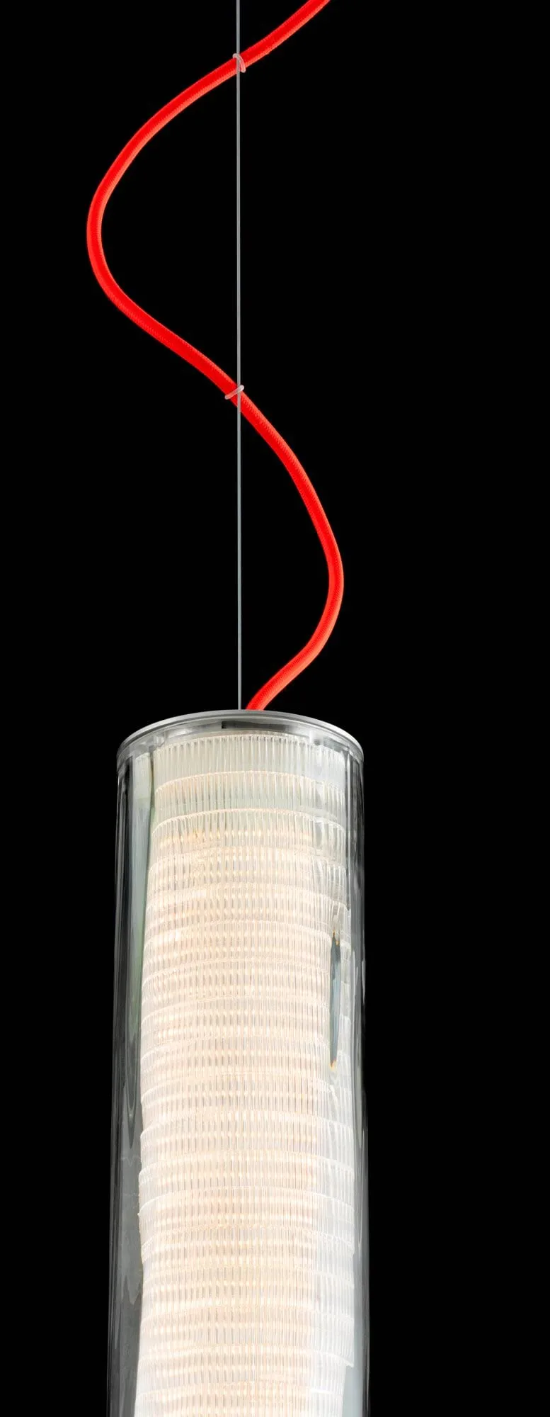 Lámpara colgante Criosfera, control por app, Vertical Artemide