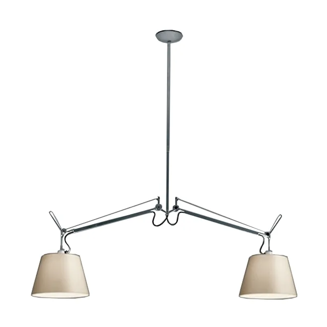 Lámpara colgante Tolomeo Basculante Ø24cm - Parchment - Artemide