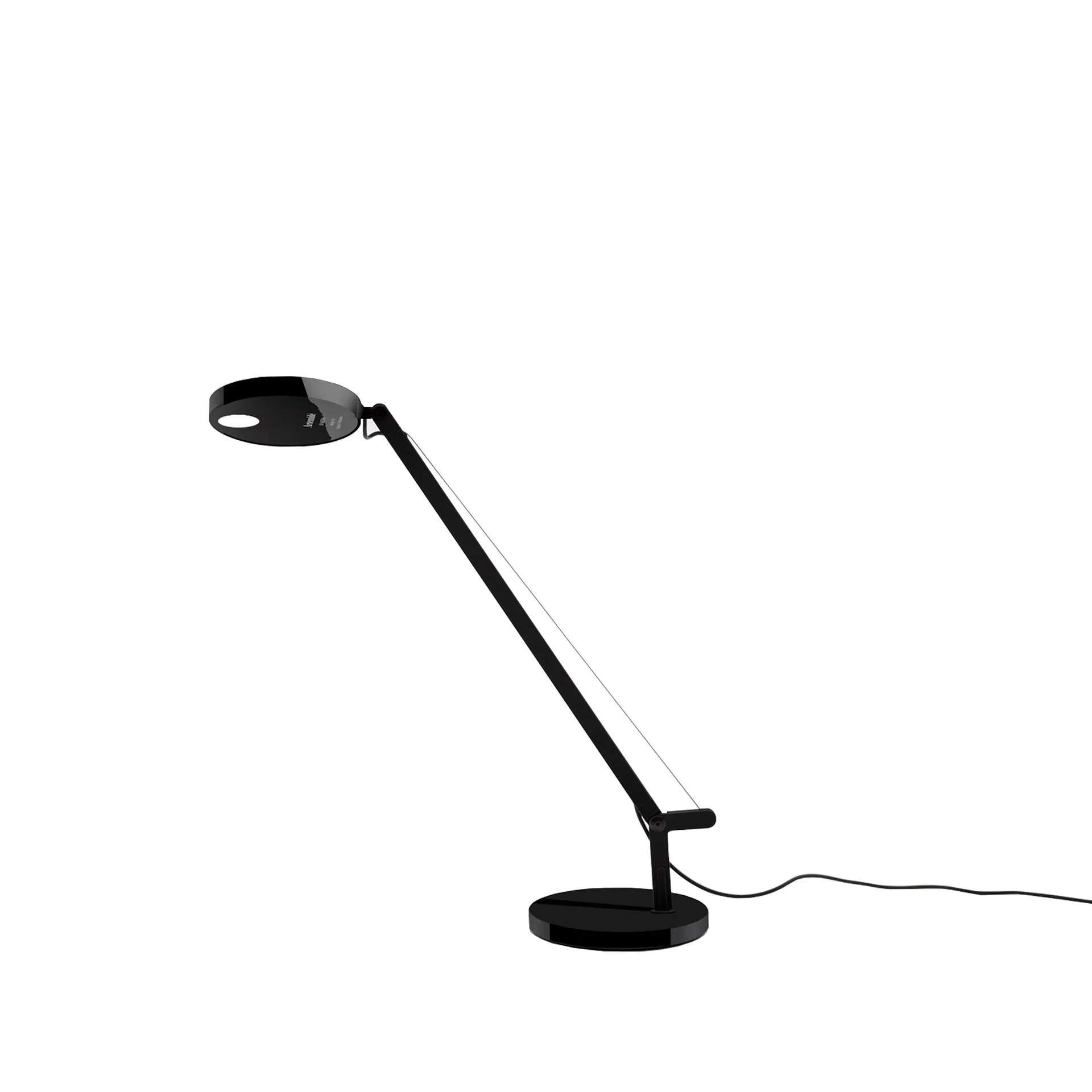 Lámpara de mesa Demetra Micro, negro brillante Artemide