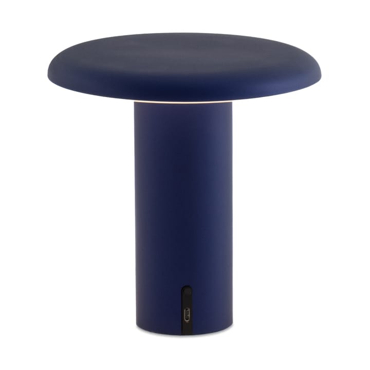 Lámpara de mesa portátil Takku de 19 cm - Anodizado azul - Artemide